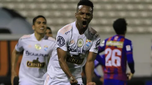 Nilson Loyola anotó para Cristal en el último partido de los Celestes.