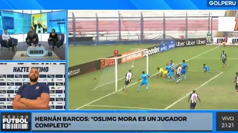 Hernán Barcos es el goleador actual de Alianza Lima.
