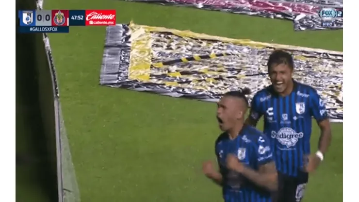 Dos Santos anotó su primer tanto desde enero en el Querétaro.