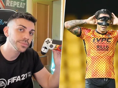 No lo respeta: streamer español Djmariio insultó a Gianluca Lapadula por su valor en FIFA