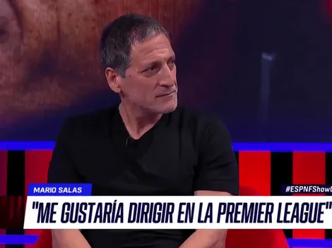 "Comediante": Mario Salas dijo querer ser DT en la Premier League e hinchas lo trolearon