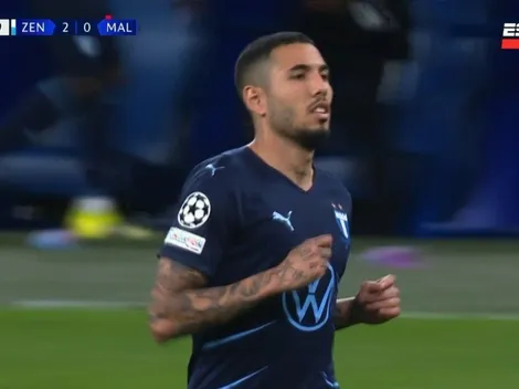 Siempre es bueno sumar minutos: Sergio Peña debutó en la Champions League con el Malmo