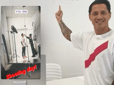 Vistió 'La Blanquirroja': Gianluca Lapadula se mostró como un supermodelo de ropa en Italia