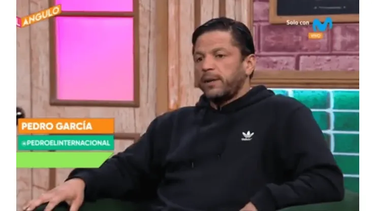 Pedro García es panelista en Movistar Deportes.
