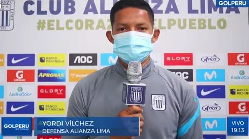 Yordi Vílchez fue uno de los primeros refuerzos de Alianza Lima para este 2021.