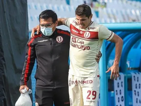 Incertidumbre en la U y en la Selección: estado físico de Aldo Corzo tras salir lesionado