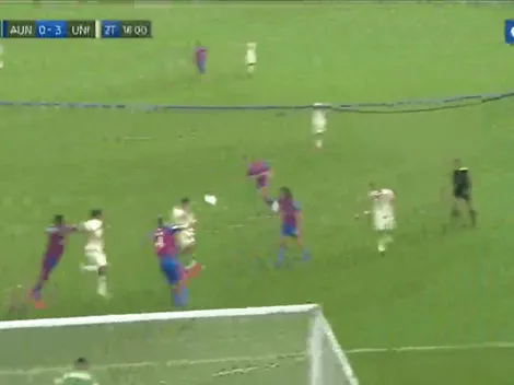 Firma su doblete: Alex Valera marca de cabeza el 3-0 ante Alianza Universidad de Huánuco