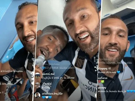 Para los críticos: Hernán Barcos y un nuevo live donde se le ve feliz junto a Wilmer Aguirre