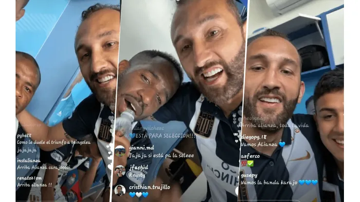 Para los críticos: Hernán Barcos y un nuevo live donde se le ve feliz junto a Wilmer Aguirre