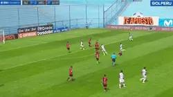 Alianza Lima se puso adelante con 10 jugadores en el campo.