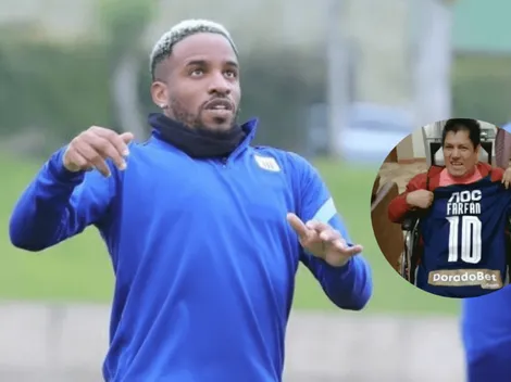 El gran gesto de Farfán con el hincha de Alianza Lima que narró su gol contra Vallejo