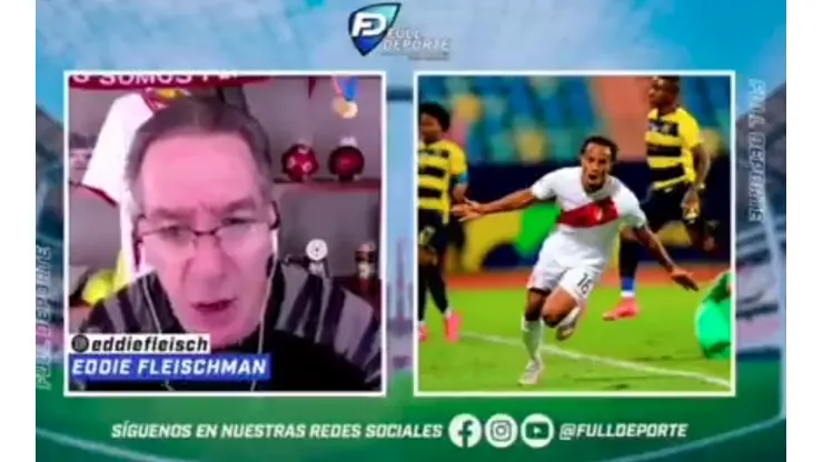 Eddie Fleischmann es un comentarista deportivo peruano.