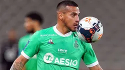 Miguel Trauco fue titular por primera vez en la temporada con Saint Etienne.