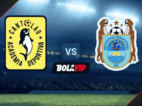 EN VIVO: Academia Cantolao vs. Binacional por Liga 1
