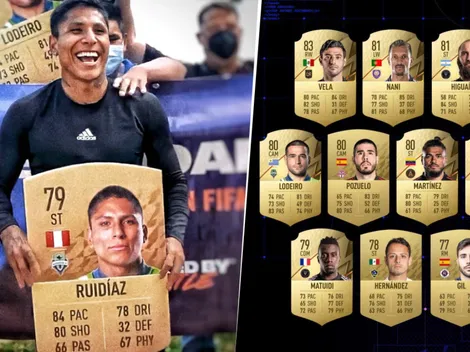 Raúl Ruidíaz entre los 10 mejores futbolistas de la MLS dentro del 'FIFA 22'