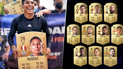Raúl Ruidíaz entre los 10 mejores futbolistas de la MLS dentro del 'FIFA 22'