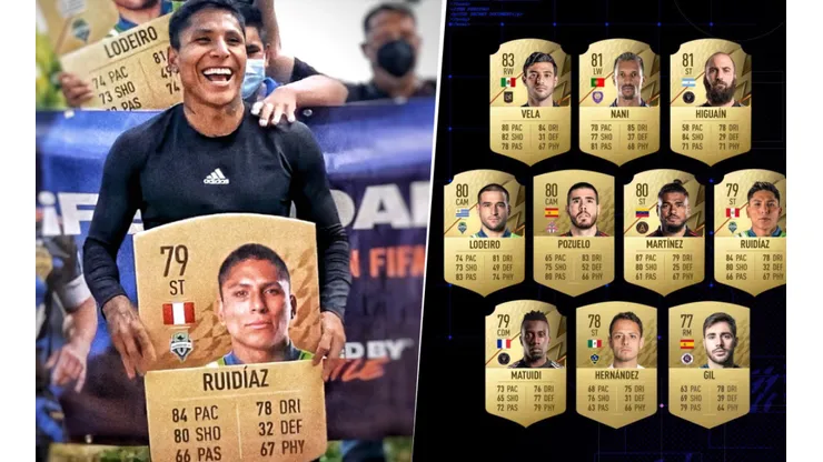 Raúl Ruidíaz entre los 10 mejores futbolistas de la MLS dentro del 'FIFA 22'