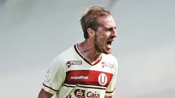 Hernán Novick es el goleador de Universitario de Deportes.