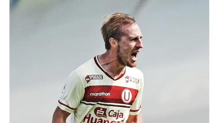 Hernán Novick es el goleador de Universitario de Deportes.