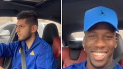 En video viral, Luis Advíncula bromeó en redes a Carlos Zambrano: "Para casa con mi chofer"