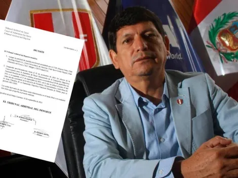 Lozano sigue sufriendo: TAS aceptó medida cautelar sobre las elecciones de la FPF