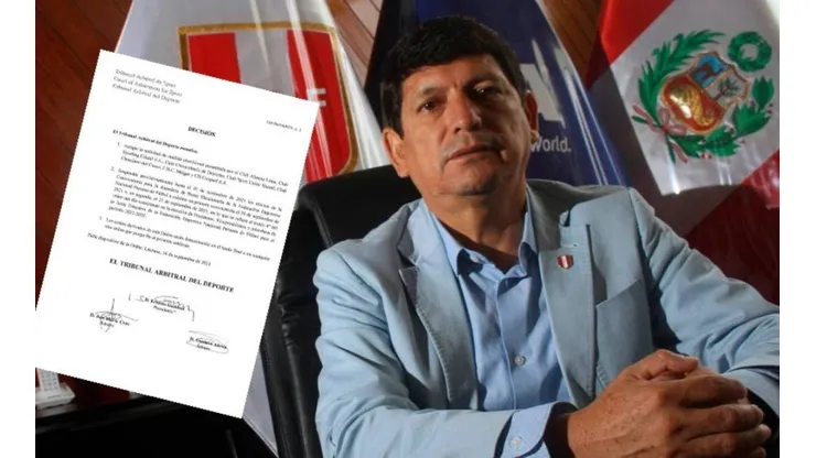 Agustín Lozano es el presidente de la FPF.
