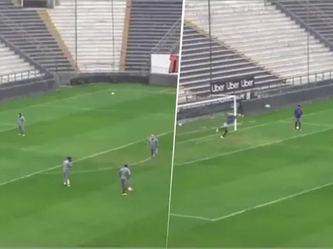 Es un crack: Jefferson Farfán metió golazo en Matute entrenando con Alianza Lima