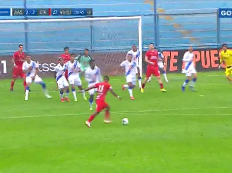 Se gana su convocatoria: Raziel García anotó golazo de larga distancia al ángulo