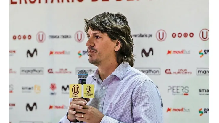 Jean Ferrari es el nuevo administrador de Universitario hace solo unos días.
