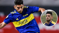 ¡Irreconocible! Carlos Zambrano volvió a entrenar con Boca Juniors tras su lesión en el rostro