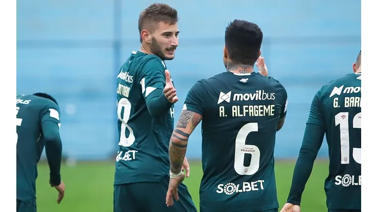 ¡Igual que el padre! Tiago Cantoro ingresó en el segundo tiempo y anotó golazo para Universitario