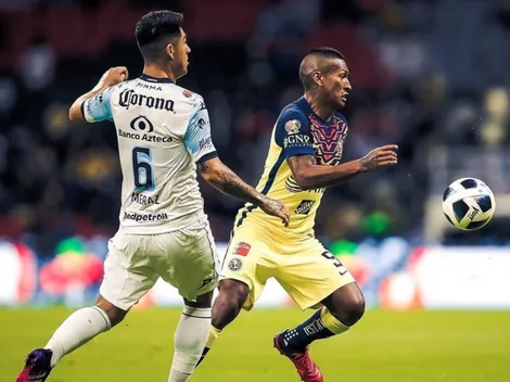 Pedro Aquino fue titular y figura en una nueva victoria del América por (2-0) ante Mazatlán FC