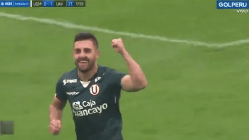 Luis Urruti anotó su segunda tanto en la Liga 1.