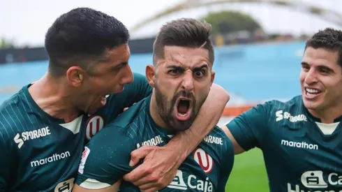 Luis Urruti marcó el primer tanto contra la Universidad San Martín.