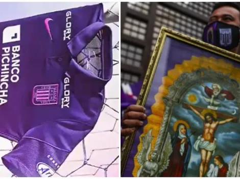 ¡De lujo! Alianza Lima presentó su nueva camiseta en homenaje al Señor de los Milagros