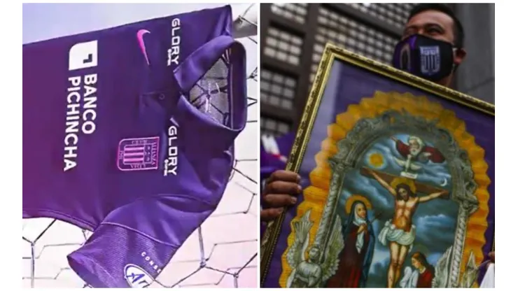 ¡De lujo! Alianza Lima presentó su nueva camiseta en homenaje al Señor de los Milagros