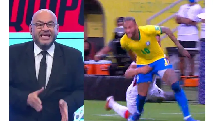 'Mr. Peet' contra Anderson Santamaría: "Intentó 'cancherear' ante uno de los mejores del mundo como Neymar"