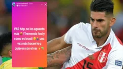 Carlos Zambrano explotó viendo por el partido: "VAR HDP, no los aguanto más"