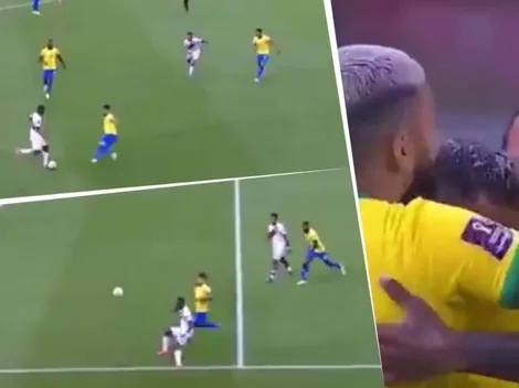 Antes que Santamaría: los dos graves errores de Luis Advincula previos al gol de Brasil