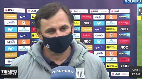 Carlos Bustos llegó a Alianza Lima a inicios de año.