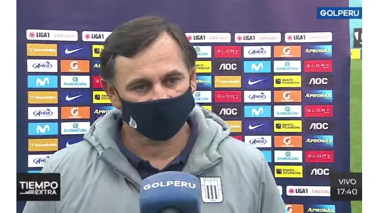 Carlos Bustos llegó a Alianza Lima a inicios de año.