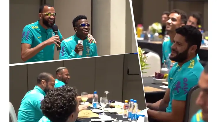 La Selección Brasileña armó un karaoke en plena concentración antes de enfrentar a Perú