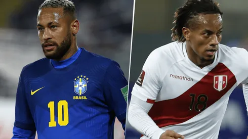 Brasil vs. Perú. (Foto: Getty Images).