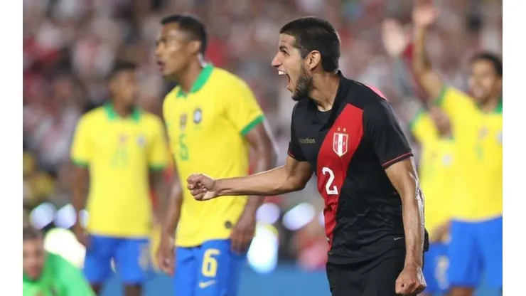 Luis Abram anotó el gol de Perú en el último triunfo contra Brasil.