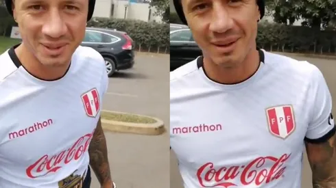 Gianluca Lapadula salió golpeado contra Venezuela.