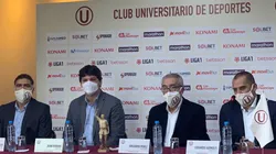 Gregorio Pérez fue presentado en Universitario: "Una gran satisfacción volvernos a reencontrar"
