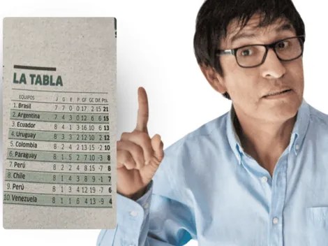 Fernando Armas se burló de popular medio informativo por colocar dos veces a Perú en la tabla de posiciones