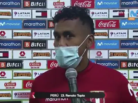 Renato Tapia bastante criterioso: "A pesar de cómo se jugó, los tres puntos valen oro"