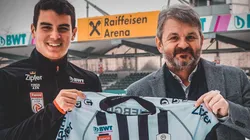 Michael Succar llegó al Lask a inicios del 2021.