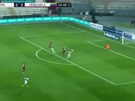 Apareció 'Aladino': Christian Cueva pone el 1-0 ante Venezuela aprovechando un error de Venezuela